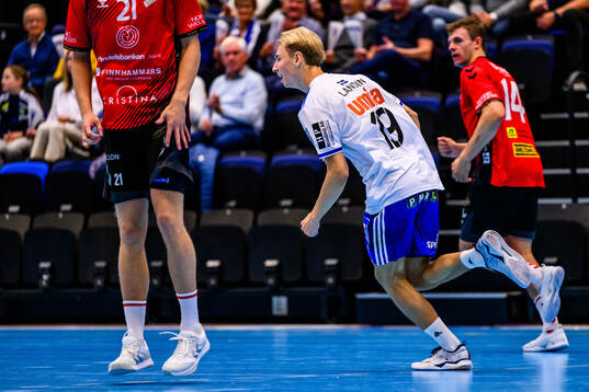 Ystad IFs Alfred Landin jublar
