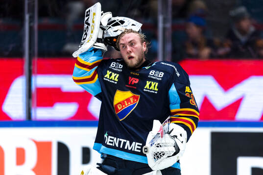 Djurgårdens målvakt Viktor Andrén