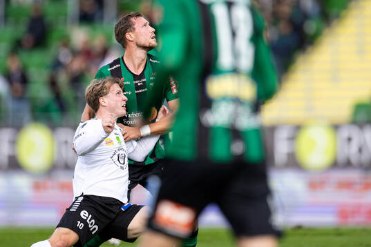 Örebros Victor Backman och Varbergs Niklas Dahlström