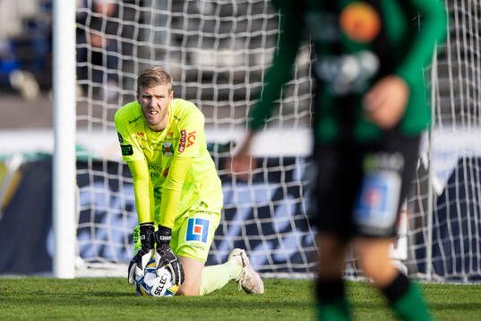 Varbergs målvakt Fredrik Andersson
