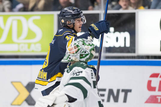 HV71s Henrik Borgström jublar