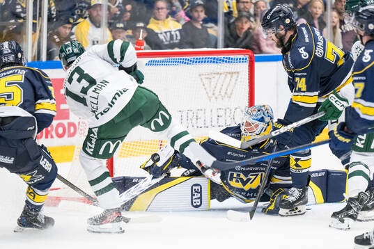 HV71s målvakt Hugo Alnefelt
