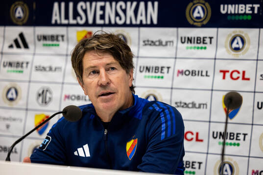Djurgårdens tränare Thomas Lagerlöf