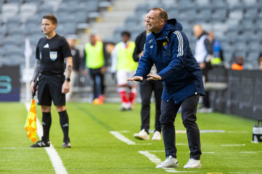 Djurgårdens tränare Kim Bergstrand