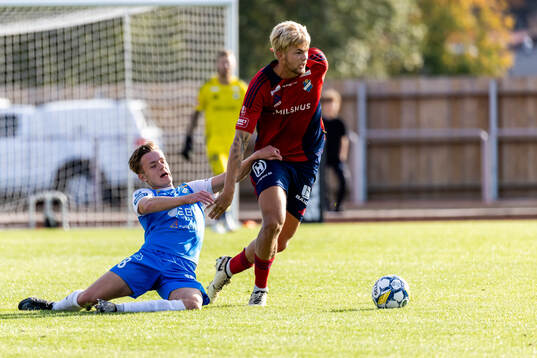 IK Oddevolds Gustav Forssell och Östers Mattis Adolfsson