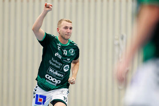 Varbergs Linus Eriksson jublar