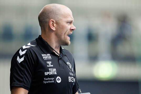 Varbergs tränare Mattias Roth