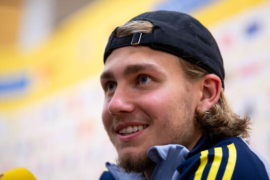 Sebastian Nanasi of the Swedish men's football national