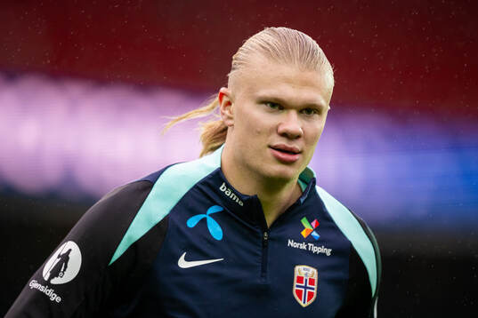 Erling Braut Haaland of the Norwegian national football team