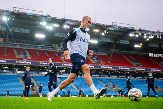 Leo Skiri Østigård of the Norwegian national football team