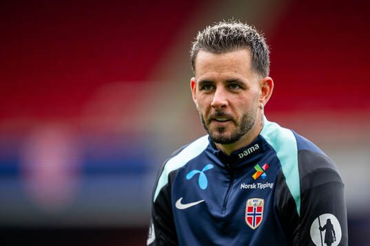 Aron Dønnum of the Norwegian national football team