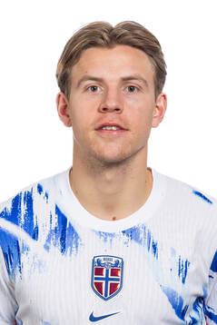 Jens Petter Hauge of the Norwegian national football team