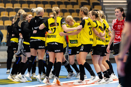 Sävehofs spelare jublar