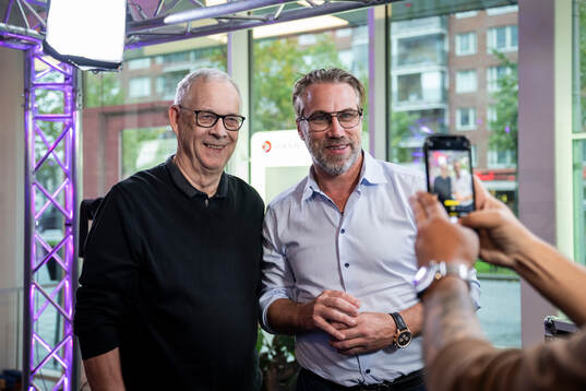 Lars Lagerbäck och Peter Forsberg