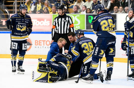HV71s målvakt Hugo Alnefelt