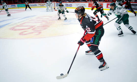 Örebros Noah Steen och Färjestads David Tomasek