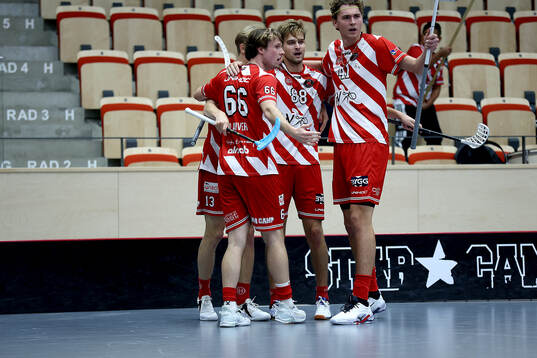 Pixbos Linus Nestorsson jublar