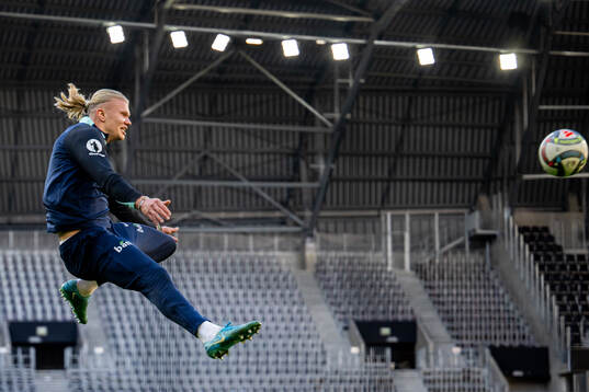 Erling Braut Haaland of the Norwegian national football team
