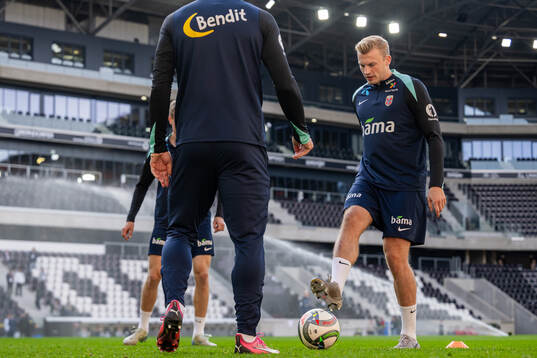 Sondre Langås of the Norwegian national football team