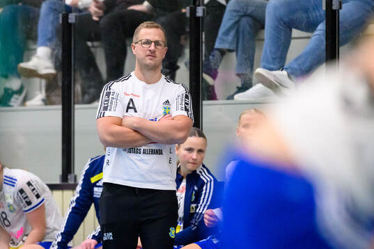 Ystads IFs tränare Konrad Rasmussen