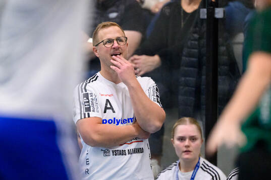 Ystads IFs tränare Konrad Rasmussen