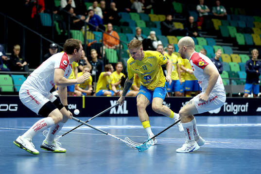 Bläddra bland fler bilder av Floorball, Sweden - Switzerland