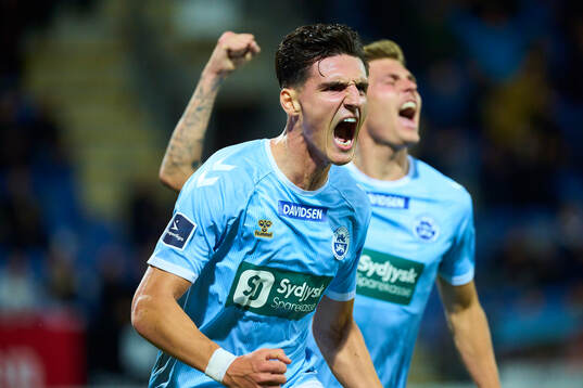 HADERSLEV, DENMARK - OCTOBER 20: Lirim Qamili of