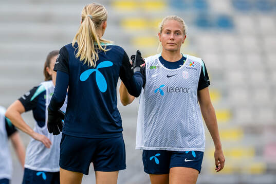 Guro Bergsvand of the Norwegian women's national football