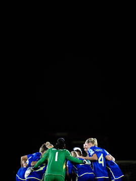 Players of Sweden gather