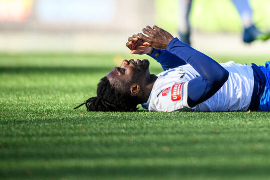 Helsingborgs Benjamin Acquah deppar