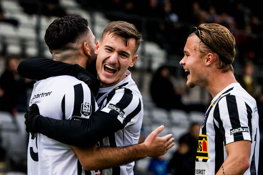 Landskronas Edi Sylisufaj, Robin Dzabic och Vincent