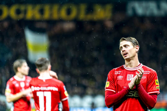 Elfsborgs Simon Hedlund deppar