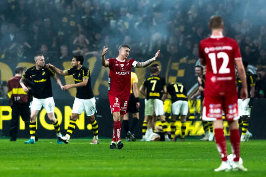 Elfsborgs Sebastian Holmen deppar