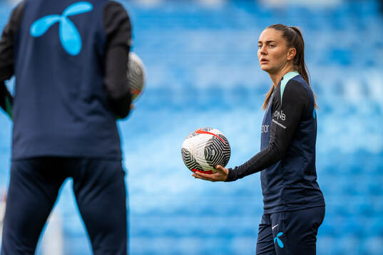 Vilde Bøe Risa of the Norwegian women's national football