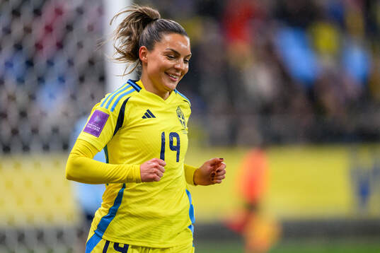 Johanna Rytting Kaneryd of Sweden celebrates