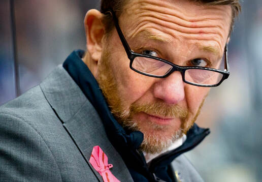 Leksands tränare Charles Berglund