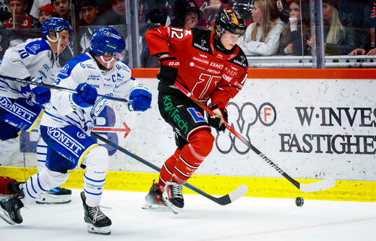 Örebros Noah Steen och Leksands Patrik Zackrisson