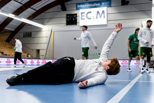 Hammarbys målvakt Linus Bergh