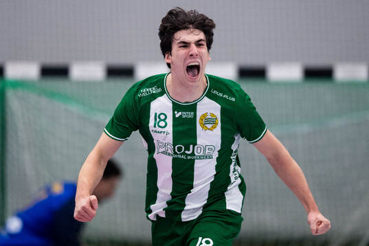 Hammarbys Vasco Costa jublar