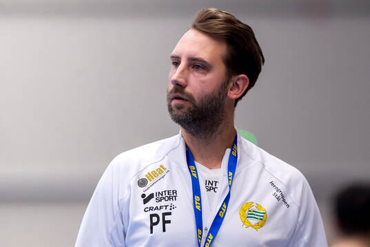 Hammarbys tränare Patrik Fahlgren