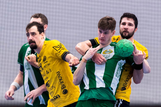 Hammarbys Marcus Lennernäs och HF Karlskronas Markus