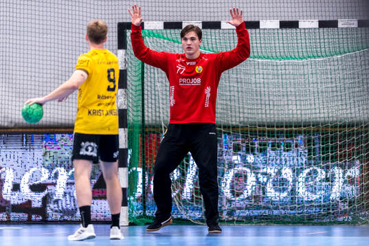 Hammarbys målvakt Arvid Skoog