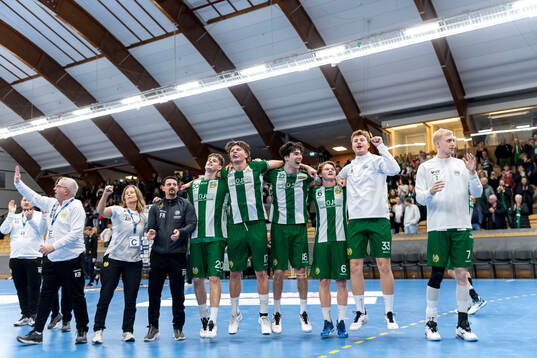Hammarbys Marcus Lennernäs, Ludvig Lindeberg, Vasco Costa,