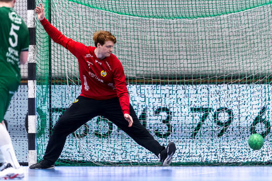 Hammarbys målvakt Linus Bergh