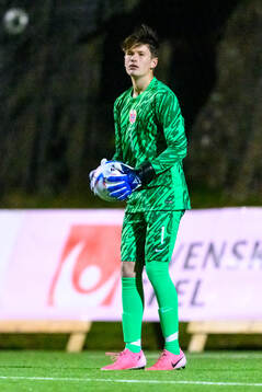 goalkeeper Levi Arntsen of Norway