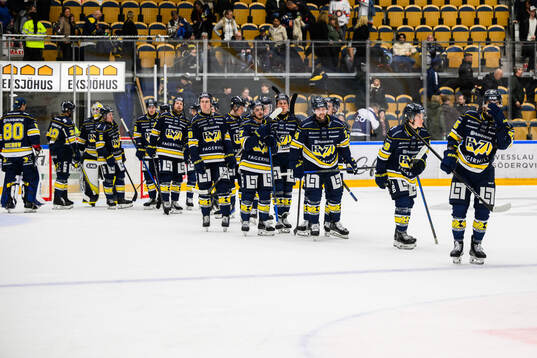 HV71s  spelare deppar