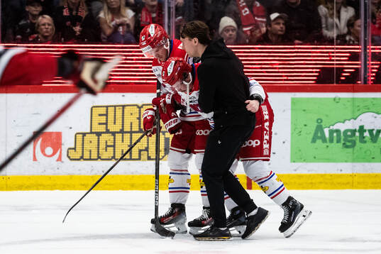 Timrås Jonathan Dahlén har ont