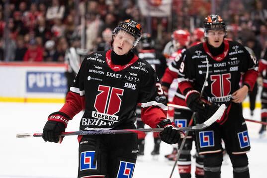Örebros Hugo Orrsten deppar