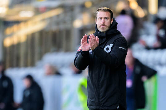 Degerfors tränare William Lundin