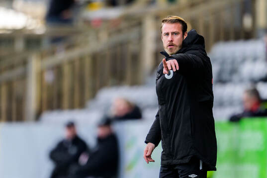 Degerfors tränare William Lundin
